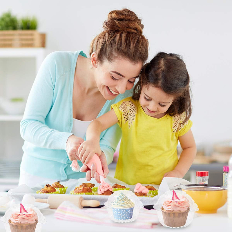 10pcs Cupcake Packaging Boxes  - Plastic Dome Clear review and price