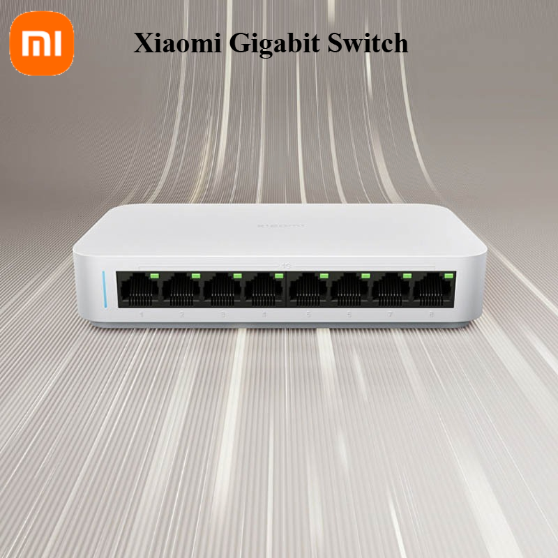 Xiaomi Mi 8 Ports RJ45 Gigabit - Xiaomi Hub Mijia Hub review and price